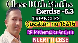 class 10 maths chapter 6.3 || Maths   for class 10 || Ncert.