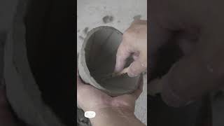 Creating a coffee dripper - Pottery Making - Pottery Malaysia - #Shorts