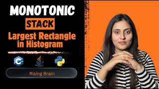 Largest Rectangle in Histogram | Stack Pattern Explained | Brute Force to O(n) | Java Python C++