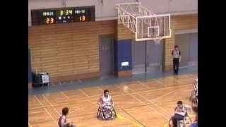 2007年Hi8大会決勝。千葉vs神奈川.車椅子バスケットボール1