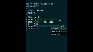 #3💻C Programming Exercise💻|| C Language Tutorial👨🏫📓#shorts #coding