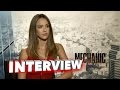 Mechanic: Resurrection Jessica Alba Exclusive Interview | ScreenSlam