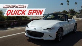 2022 Mazda MX-5 Miata | MotorWeek Quick Spin