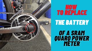 SRAM AXS / Quarq Power Meter Battery Replacement