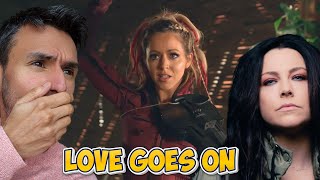 Lindsey Stirling - Love Goes On and On ft. Amy Lee of Evanescence  (REACTION) First Time Hearing it