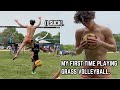 So I tried playing GRASS VOLLEYBALL for the FIRST TIME... | PMEvolleyball