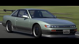 【GT5】 日産 シルビア K's ダイヤセレクション (S13) '90 【DEMO】,Lime Green Two-Tone