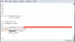 Python Programming Tutorial 31 Tuples as Parameters