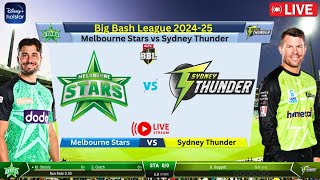 🔴Live: Melbourne Stars vs Sydney Thunder | STA vs THU Live Match Today | BBL Live 2024 #cricket