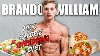 Ripped On 2900 Calories || Brandon William