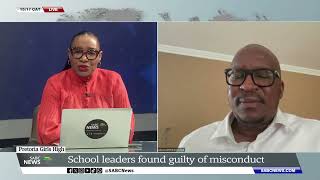 Pretoria Girls High School | Alleged racism probe finds leaders guilty of misconduct: MEC Chiloane