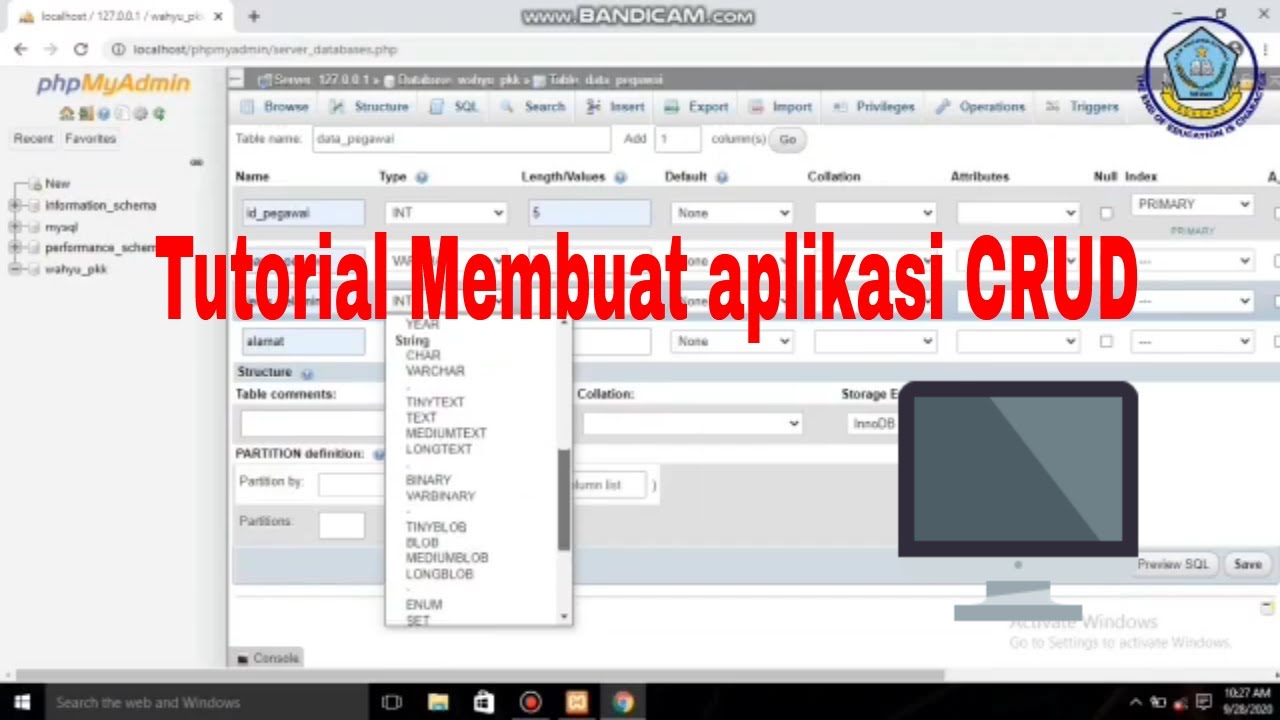 Tutorial Membuat Aplikasi Crud Youtube