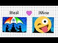 Real VS Mine Drawing / Which is Best / MISHTI ART & CRAFT