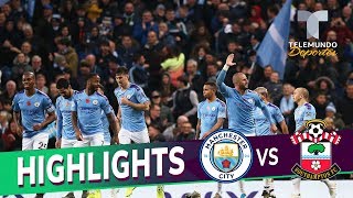 Manchester City vs. Southampton: 2-1 Goals & Highlights | Premier League | Telemundo Deportes