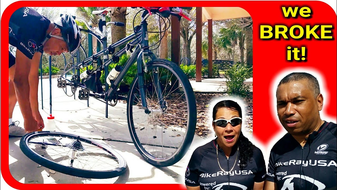 Tandem Bike Fail While Touring Youtube