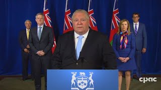 Ontario Premier Doug Ford announces next stage of reopening plan – June 8, 2020