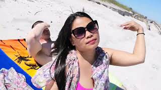 Beautiful beach day at Mayport Naval Base Jacksonville Florida with my hubby😍