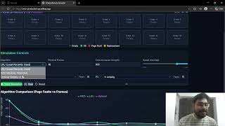 Virtual Memory Optimizer --Interactive Demand Paging & Page Replacement Simulator