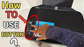 HP Ink Tank Printer में  Button को कैसे Use करते है ? | How to Use HP Printer Button Setting