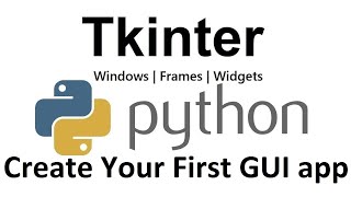 Your First GUI app by TKINTER | A Login GUI using Python | Python GUI programming with Tkinter