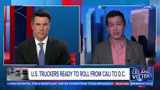 Ian Samuel on People's Convoy heading to DC | On Balance with Leland Vittert