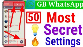 GB Whatsapp 50+ Important Settings 2022 || After Update Settings in Hindi ||