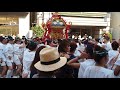 素盞雄神社（すさのおじんじゃ）　天王祭　本社神輿渡御　町屋地区　2018.6.2