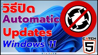 วิธีปิด Automatic updates Windows 11ที่ควรรู้  #catch5 #มือใหม่ใช้คอม #windows11