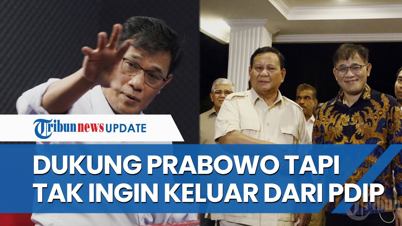 Belum Terpikir Gabung Gerindra, Budiman Sudjatmiko: Saya PDI Perjuangan ...