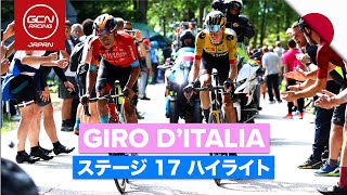 気迫のリベンジ！│ジロ・デ・イタリア 2022 ステージ17 ハイライト