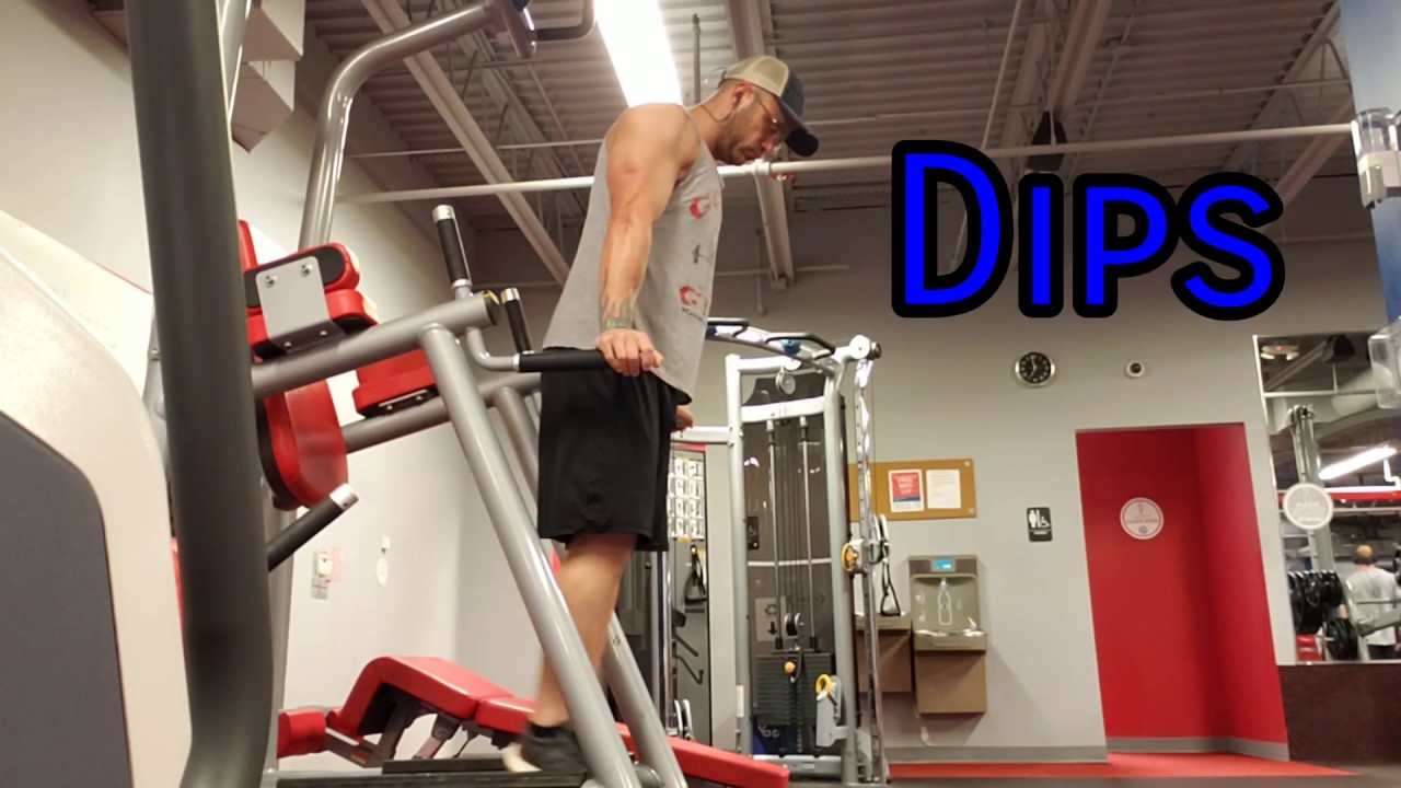 Dips With Full Range Of Motion - Bodyweight Exercise For Tricep, Chest ...