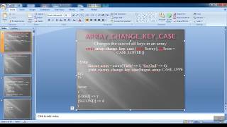 array change key case