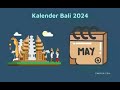 Kalender Bali Mei 2024 PDF Lengkap