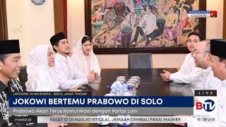 Sejumlah Fakta Pertemuan Jokowi dan Prabowo di Hari Raya