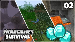 Amazing Minecraft 1.16 Seed! - Survival Let's Play | Episode 2