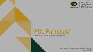 PCL PartsLab® New Features in 4 2 4 6