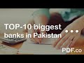 TOP-10 Biggest Banks in Pakistan