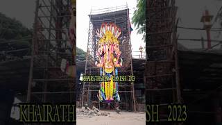 Khairatabad Ganesh Idol 2023 | #khairtabadganesh #shorts