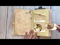 Junk Journal Flip Through, Junk Journaling Tutorial, Junk Journaling for Beginners