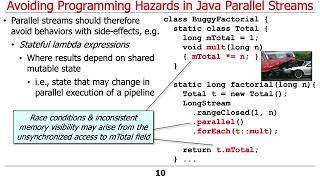Avoiding Programming Hazards with Java Parallel Streams