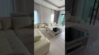 โซฟารุ่นใหม่ หนังPU โมเดลใหม่ บ้านยุคใหม่ #home #livingroom #sofa #บ้าน #บ้านโครงการ