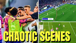 Shocking! Juventus vs Salernitana Fight On Offside Goal | VAR Controversy | Milik | Allegri Red Card