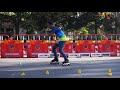 nur cahyono bali inline skate classic slalom solo open 5 2018