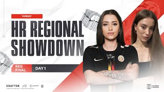 [TR] HR REGIONAL SHOWDOWN | REGIONAL FINAL DAY 1 | TURKEY