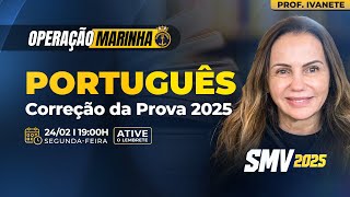 Correção da Prova do SMV 2025 | Concurso da Marinha SMV