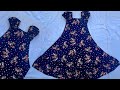 Umbrella cut frock for girls | cutting and stitching | kidswear | sakeenas FabriArt