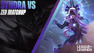 Syndra VS. Zed Matchup Guide