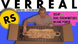 Verreal RS, Unbox and First look, How good is this sub $800 usd board + $120 USD discount code