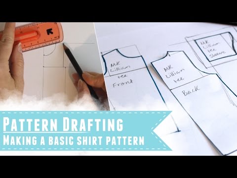 Drafting a shirt pattern to fit your doll Drafting a shirt pattern to fit your doll