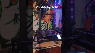Voxelab Aquila D1 excellent 3d Printer time-lapse print review Firmware Update tip